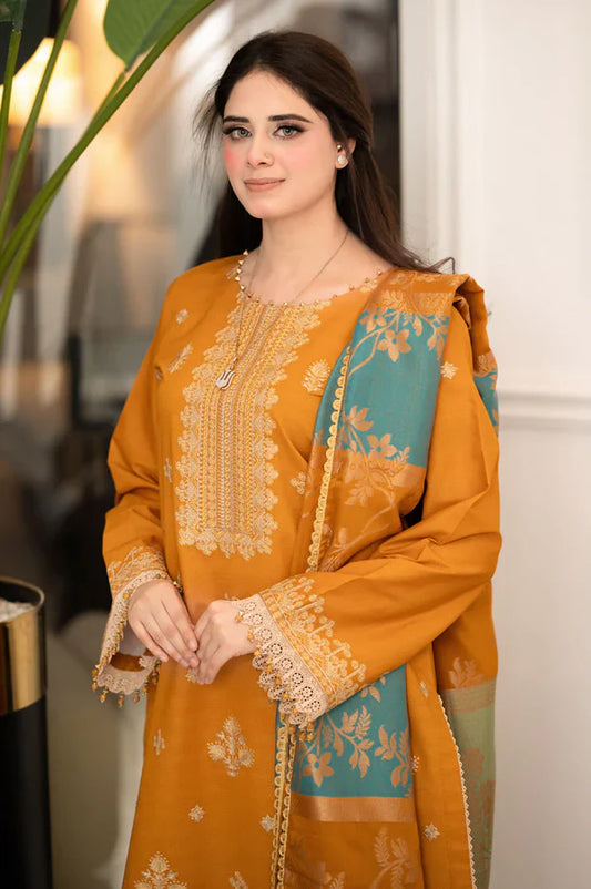 Golden 3Pcs Embroidery