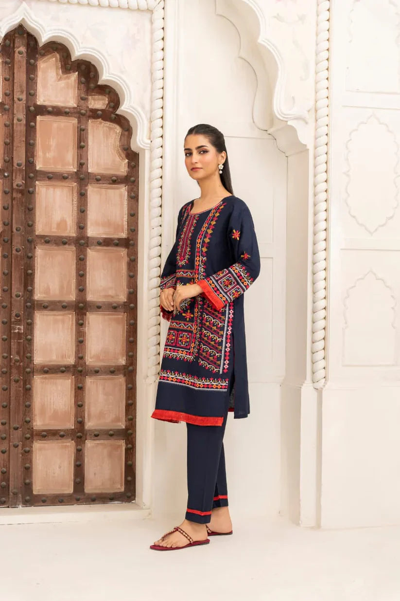 Jenifer Embroidery 2 Pcs