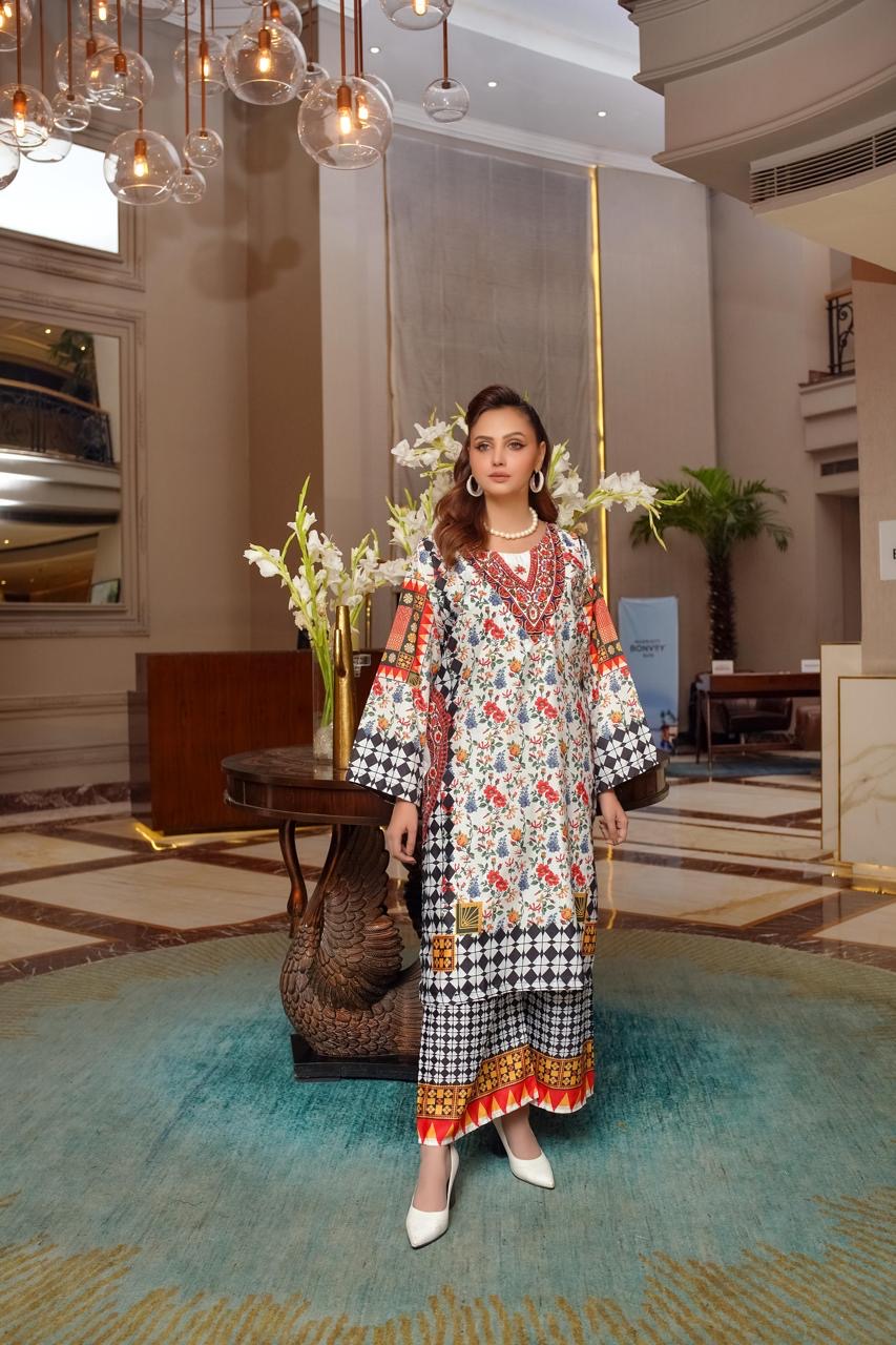 Bechtree Degital (Stitched 2Pcs)