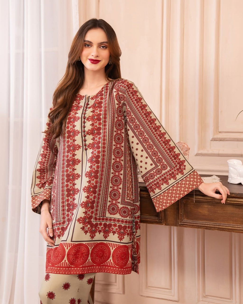 Blossom (Stitched 2 Pcs)