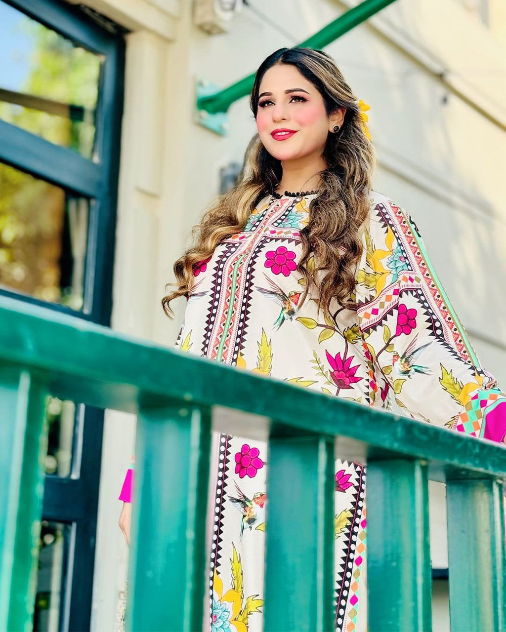 Kayseria White (Stitched 2 Pcs)