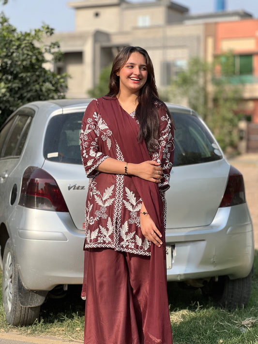 Miral Embroidred 2Pc