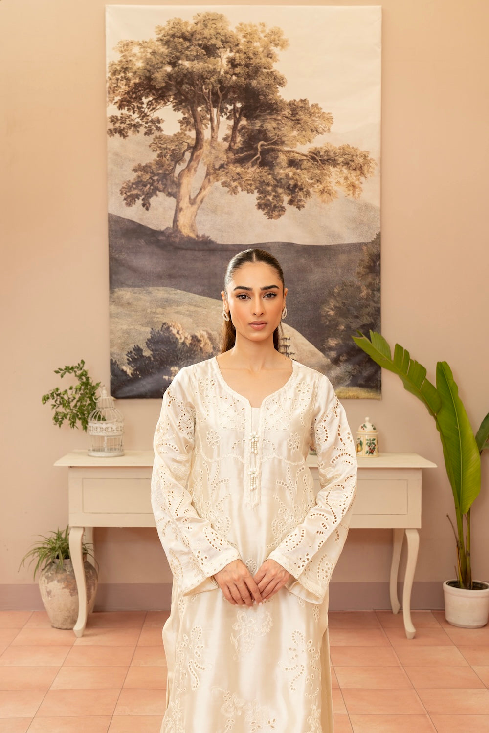 Layla Embroidered 3Pc