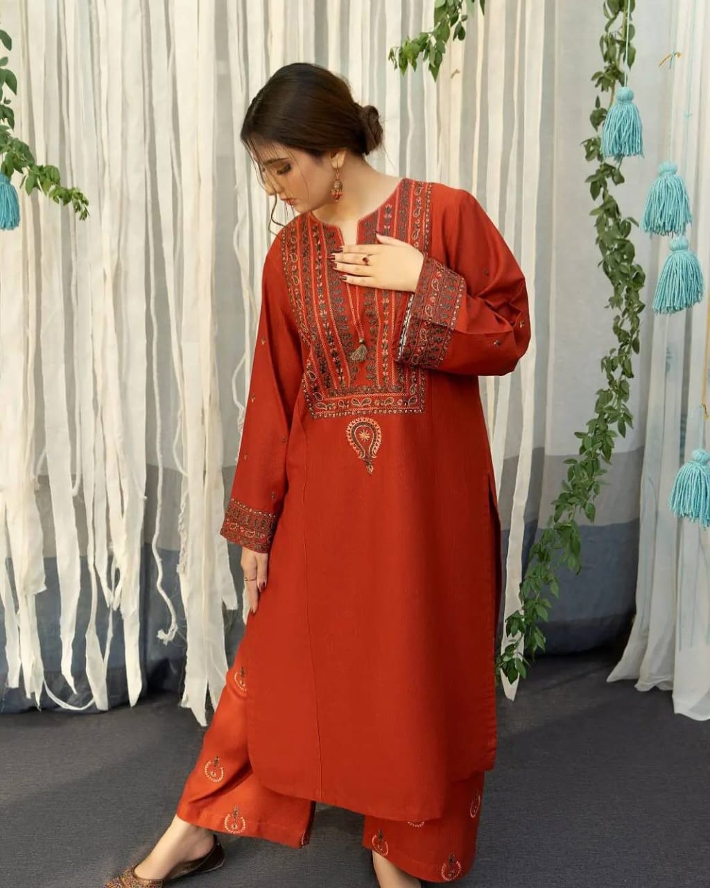 Ayat 3Pcs Embroidery