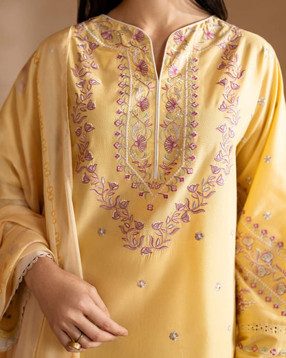 Hajra 3Pcs Embroidery
