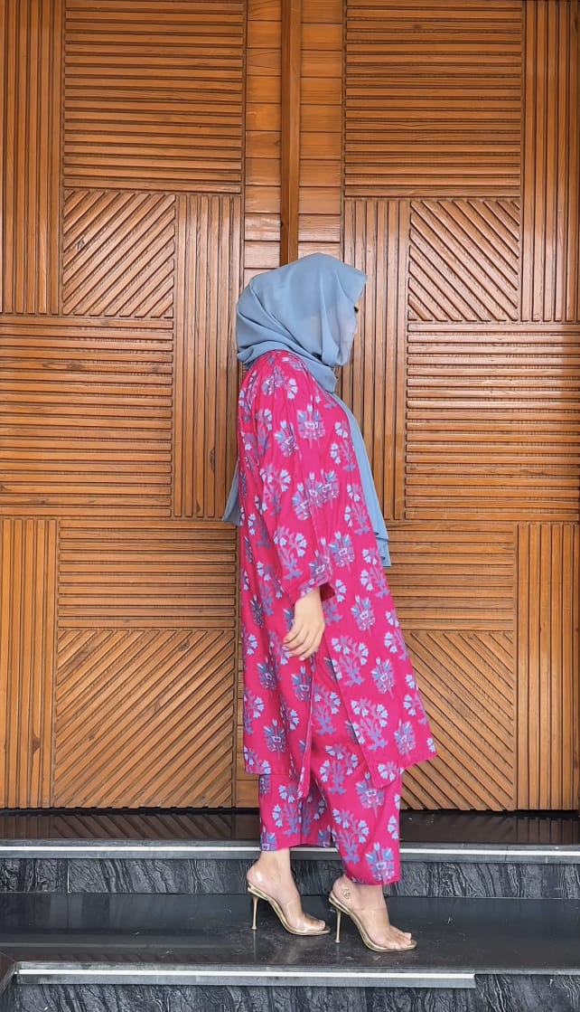 KANWAL Printed Stitched 2 Piece Suit Co-Ords