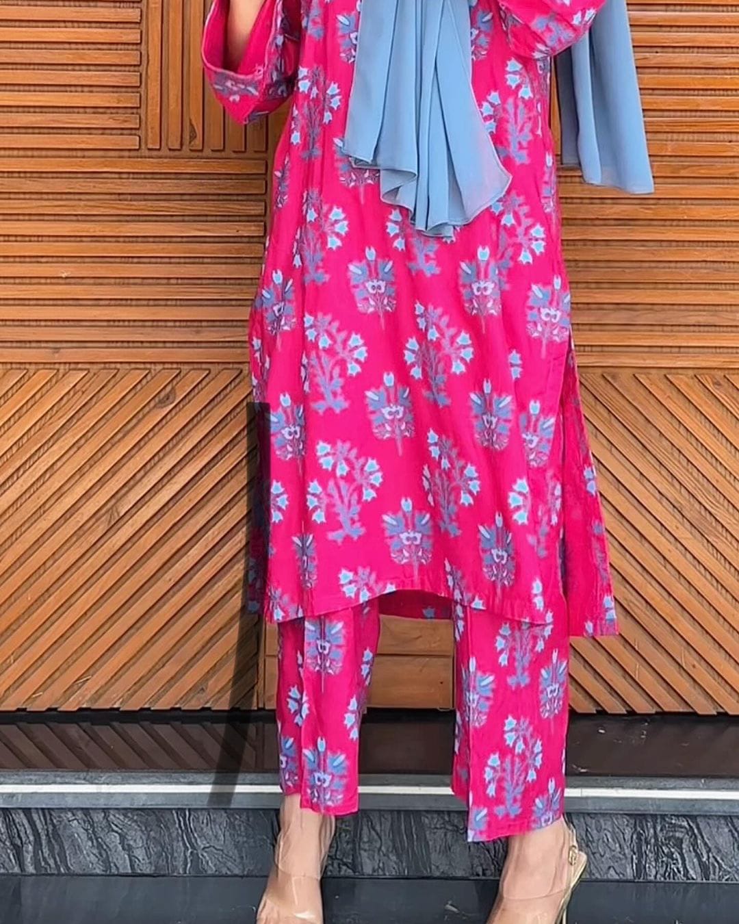 KANWAL Printed Stitched 2 Piece Suit Co-Ords