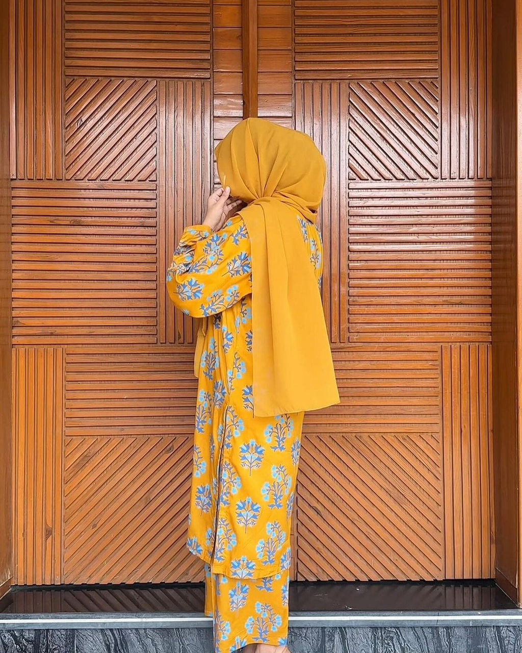 KANWAL Printed Stitched 2 Piece Suit Co-Ords